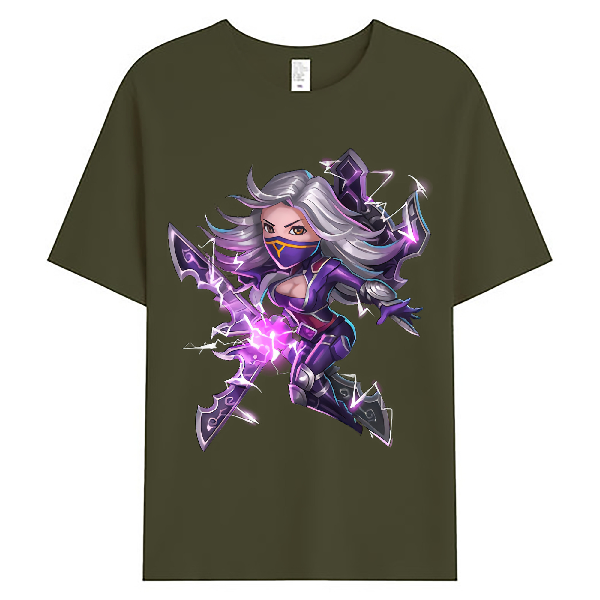 （画像用） リーグ・オブ・レジェンド League of Legends LOL 綿100％ メンズ半袖Tシャツ｜肌触りやわらか＆通気性
